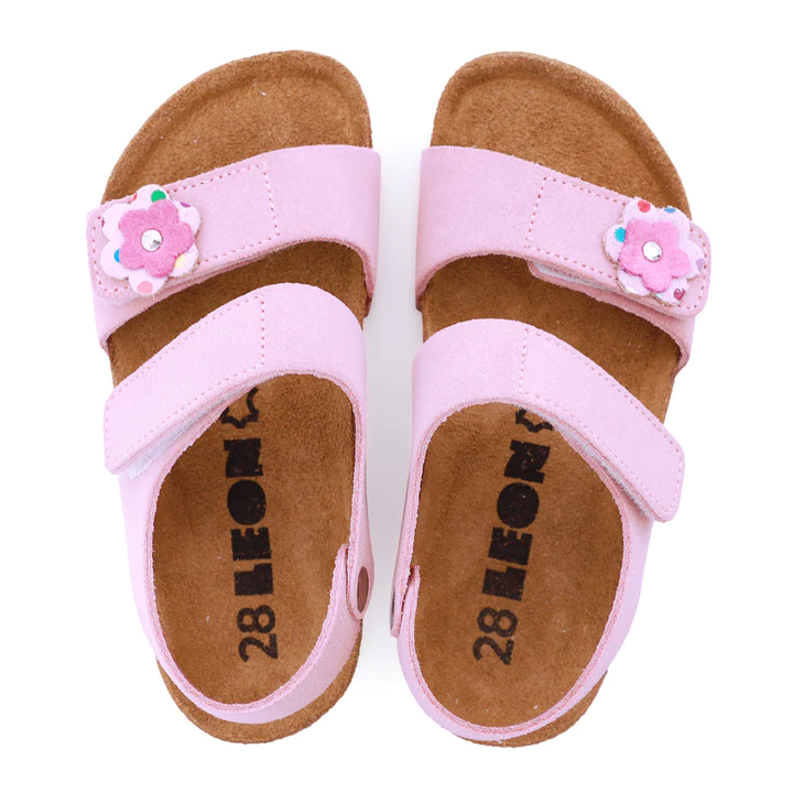 4804 ROSA LEDERSANDALE FÜR KINDER 02