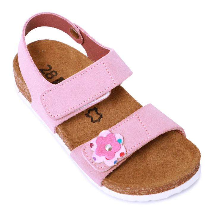 4804 ROSA LEDERSANDALE FÜR KINDER 04