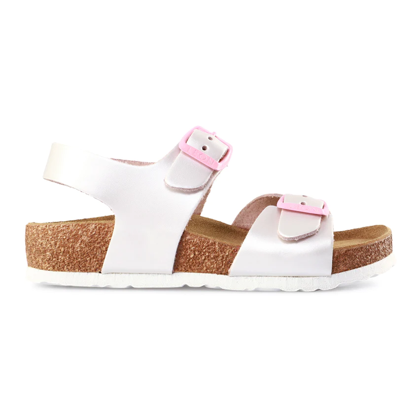 4805 LEDERSANDALE FÜR KINDER WEIß 03