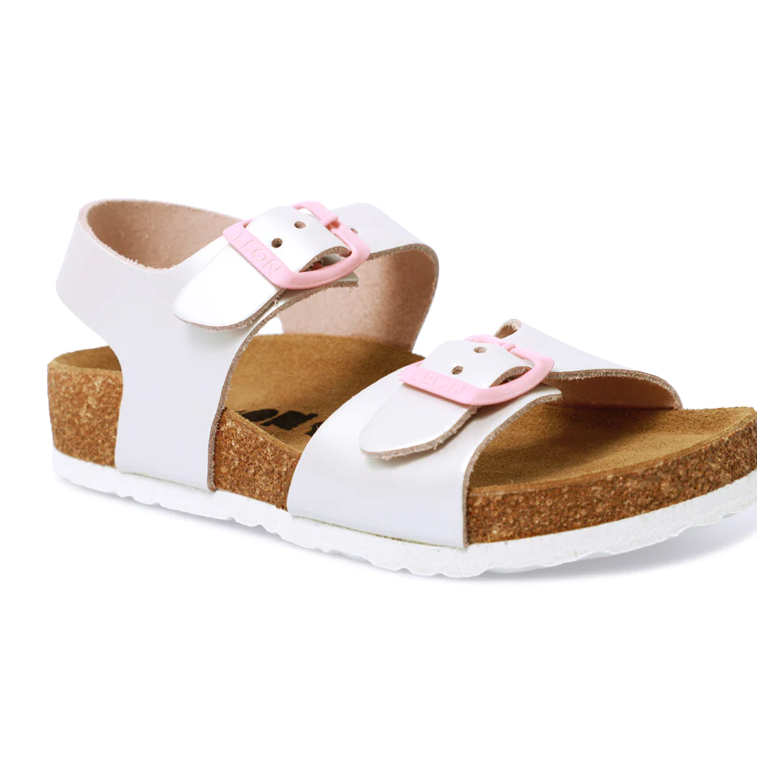 4805 LEDERSANDALE FÜR KINDER WEIß 04