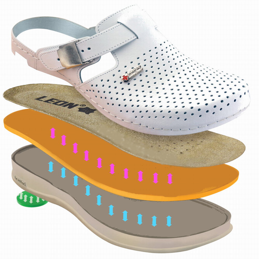 959 LEON COMFORT DAMEN LEDERSCHUHE 05