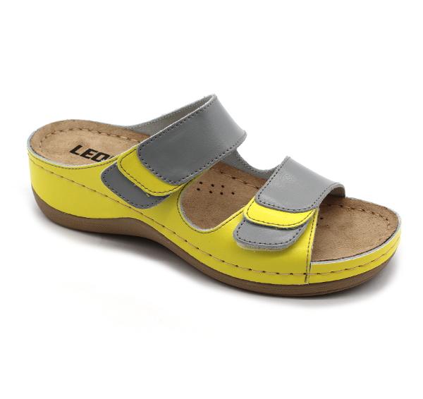 904 LEON COMFORT DAMEN-LEDERHAUSSCHUHE 03