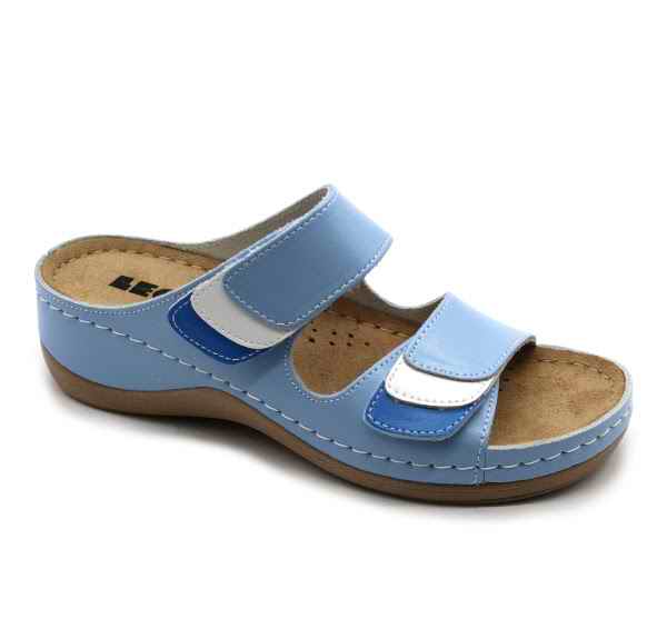 904 LEON COMFORT DAMEN-LEDERHAUSSCHUHE 06