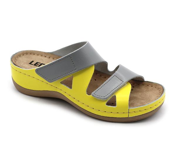 906 LEON COMFORT DAMEN-LEDERHAUSSCHUHE 07