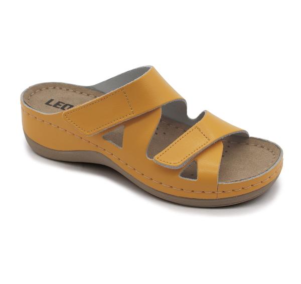 906 LEON COMFORT DAMEN-LEDERHAUSSCHUHE 08